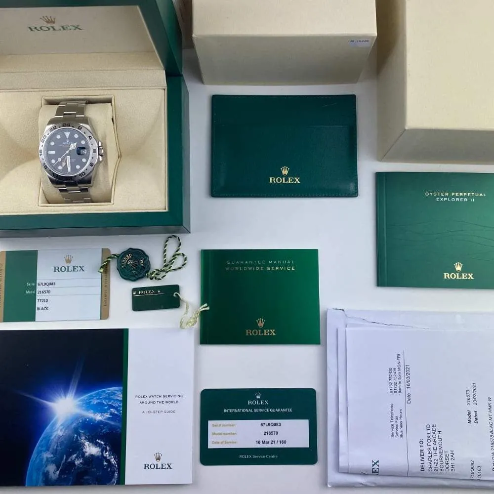 Rolex Explorer II 216570 (2016)