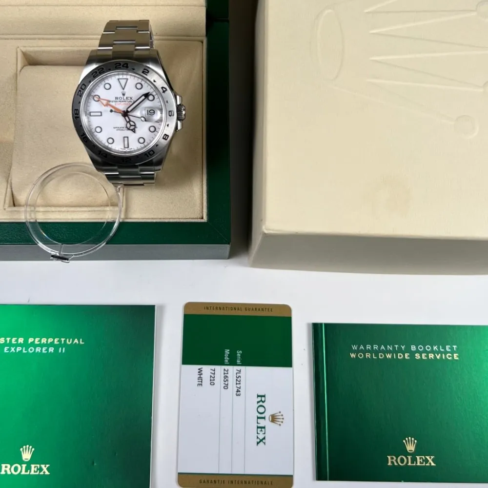 Rolex Explorer II 216570 (2017)