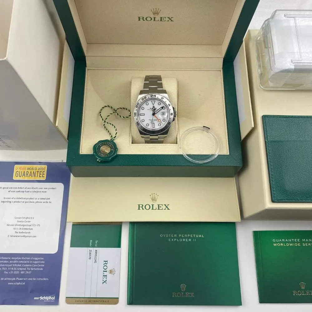Rolex Explorer II 216570 (2018)