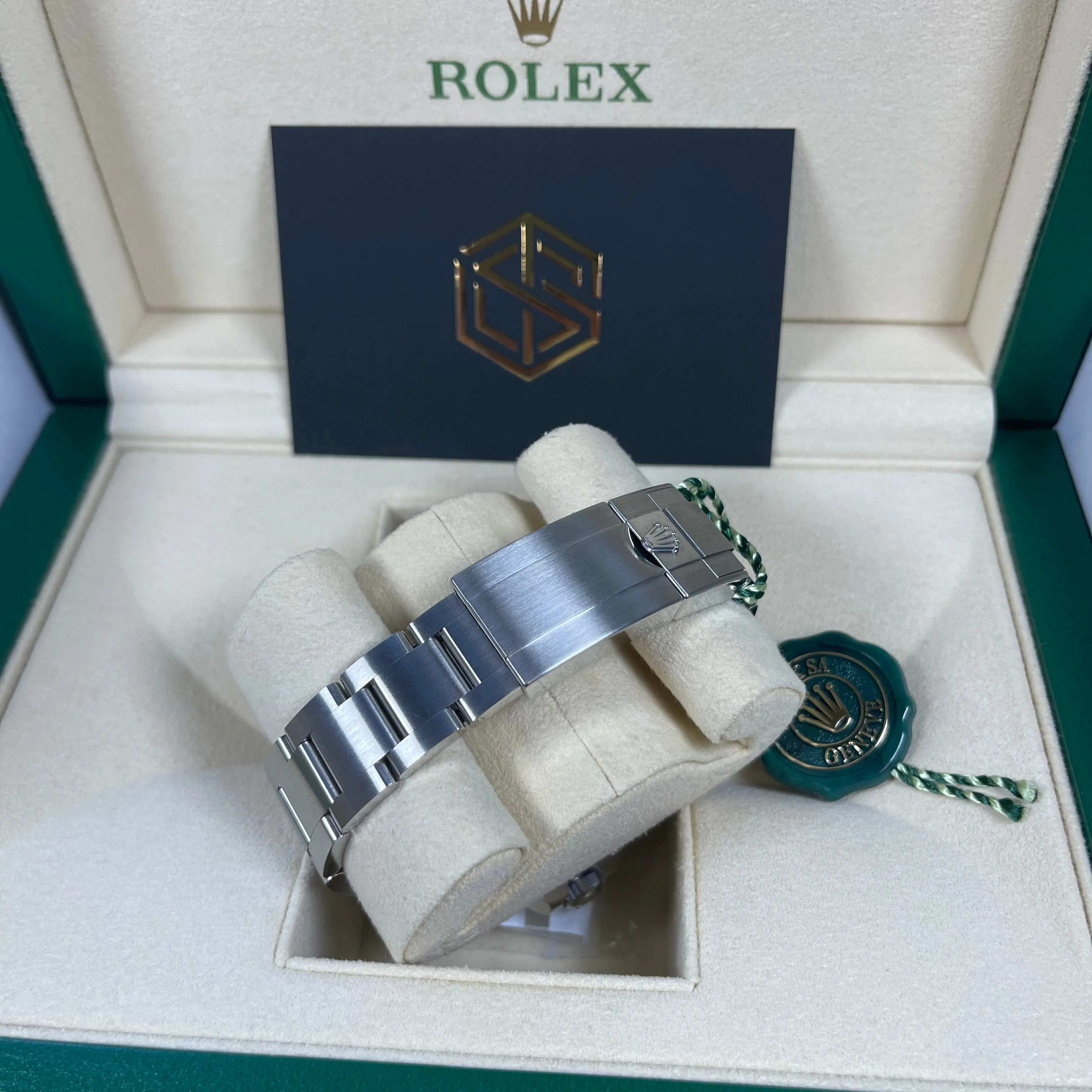 Rolex Explorer II 216570 Black Dial 2019 Excellent Condition Full Set Watch