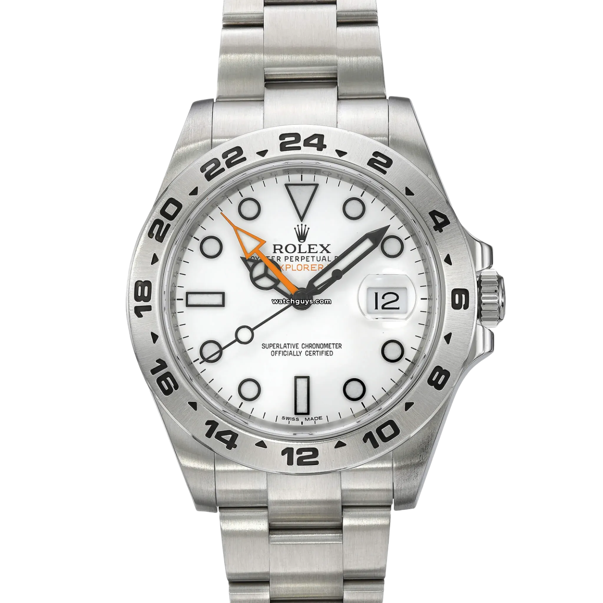 Rolex Explorer II 216570 White Dial