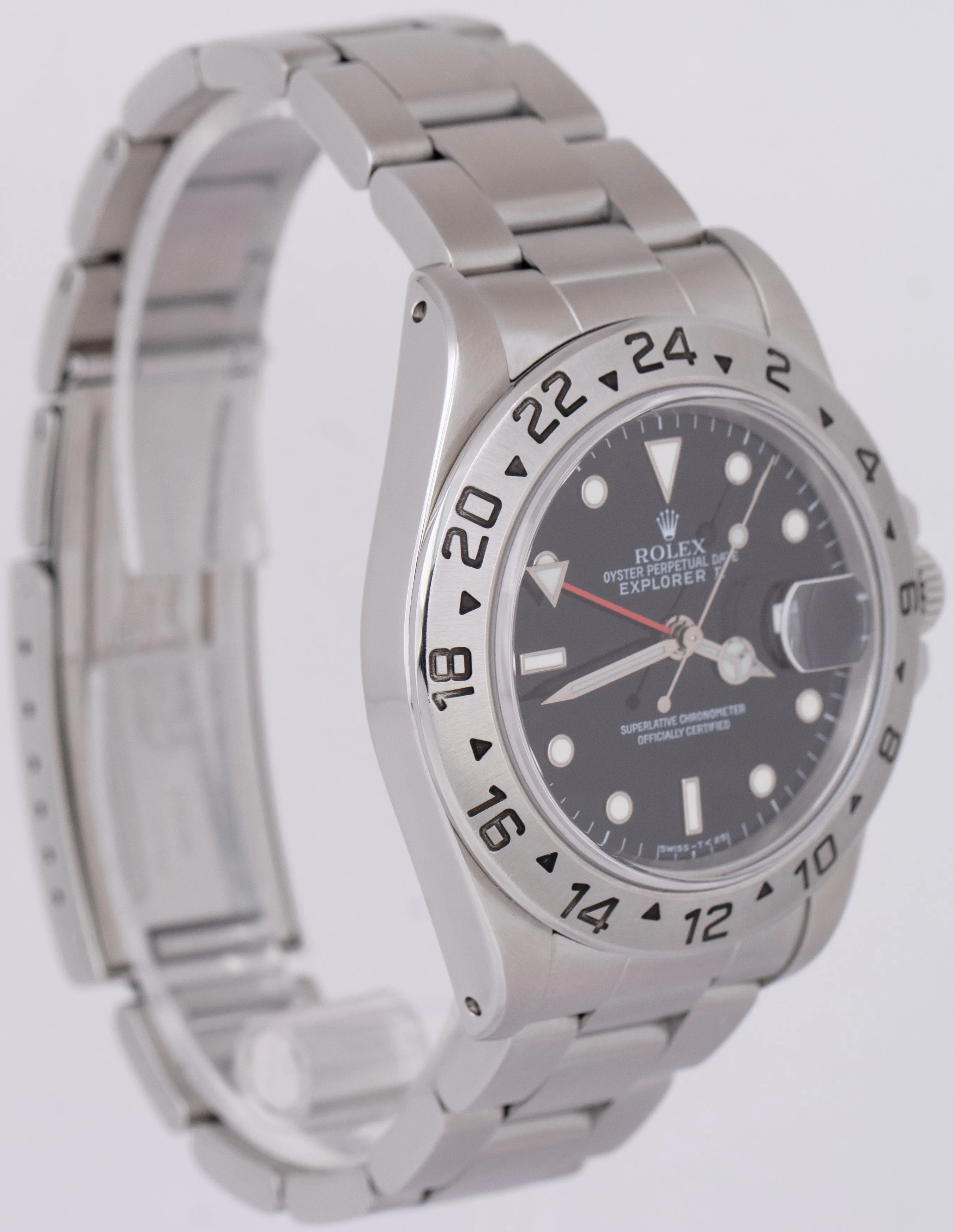 Rolex Explorer II Black Stainless Steel 40mm Stainless Steel GMT Watch 16570
