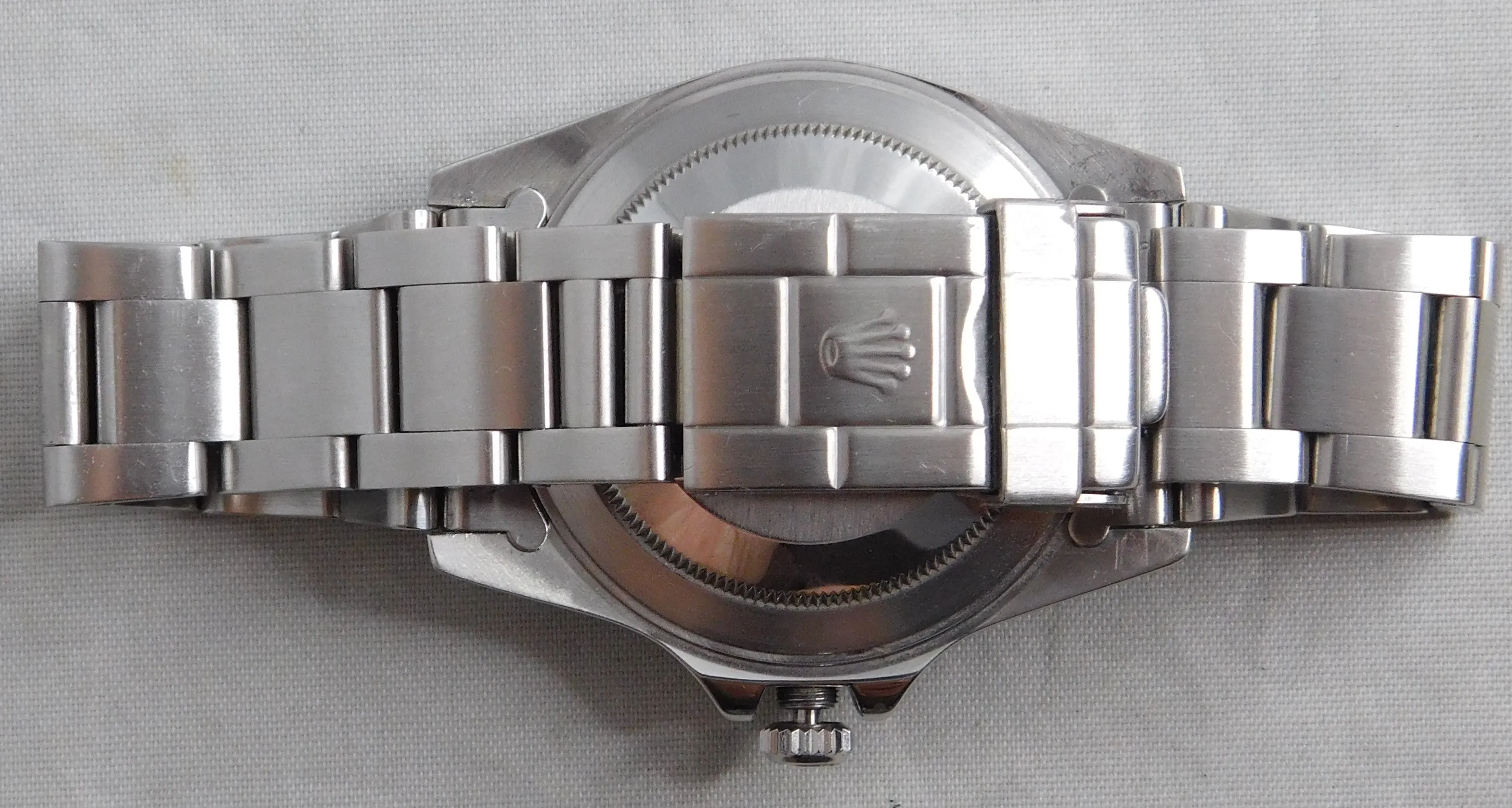 Rolex Explorer II White Polar Dial 16570 SS Vintage 1999 GMT Mens Watch....40mm