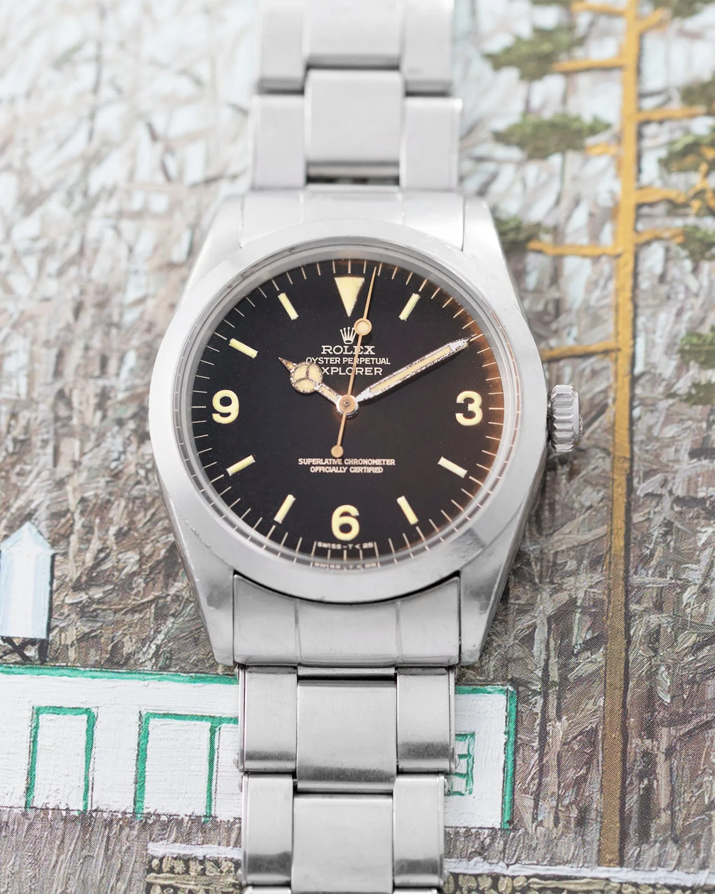 Rolex Explorer Ref. 1016 Tropical Gilt
