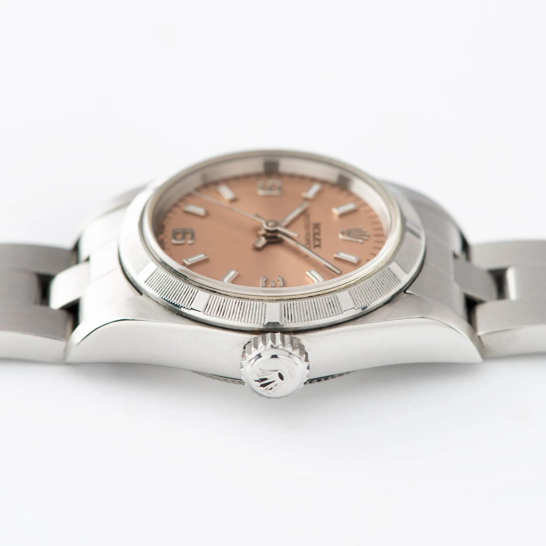 Rolex Oyster Perpetual Lady Ref 67230 Salmon Dial
