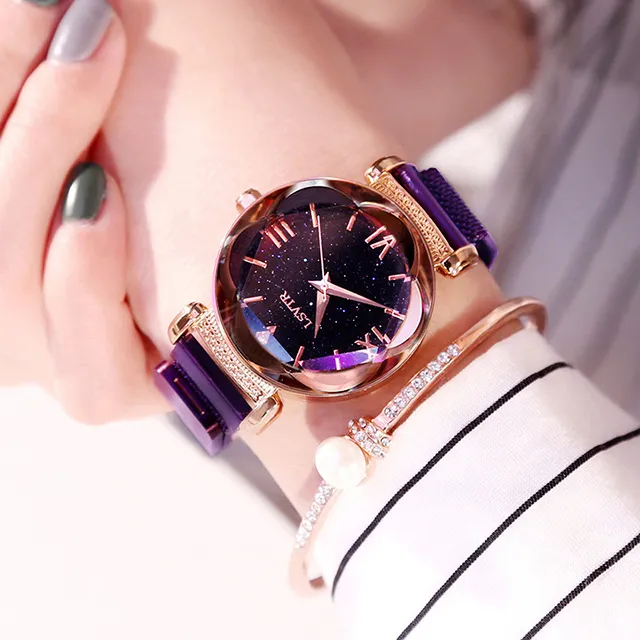 Rose Gold Women Bracelet Watches