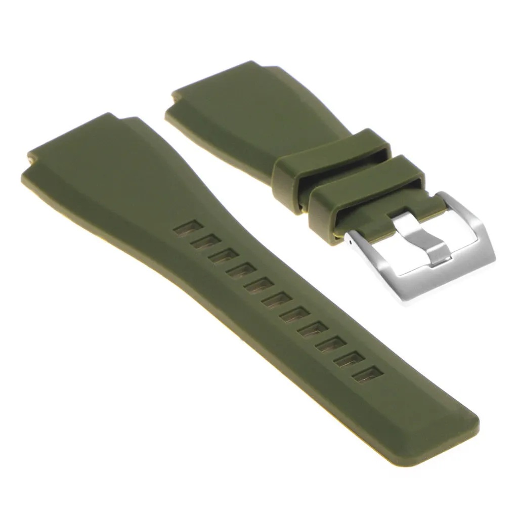 Rubber Watch Strap for Bell & Ross