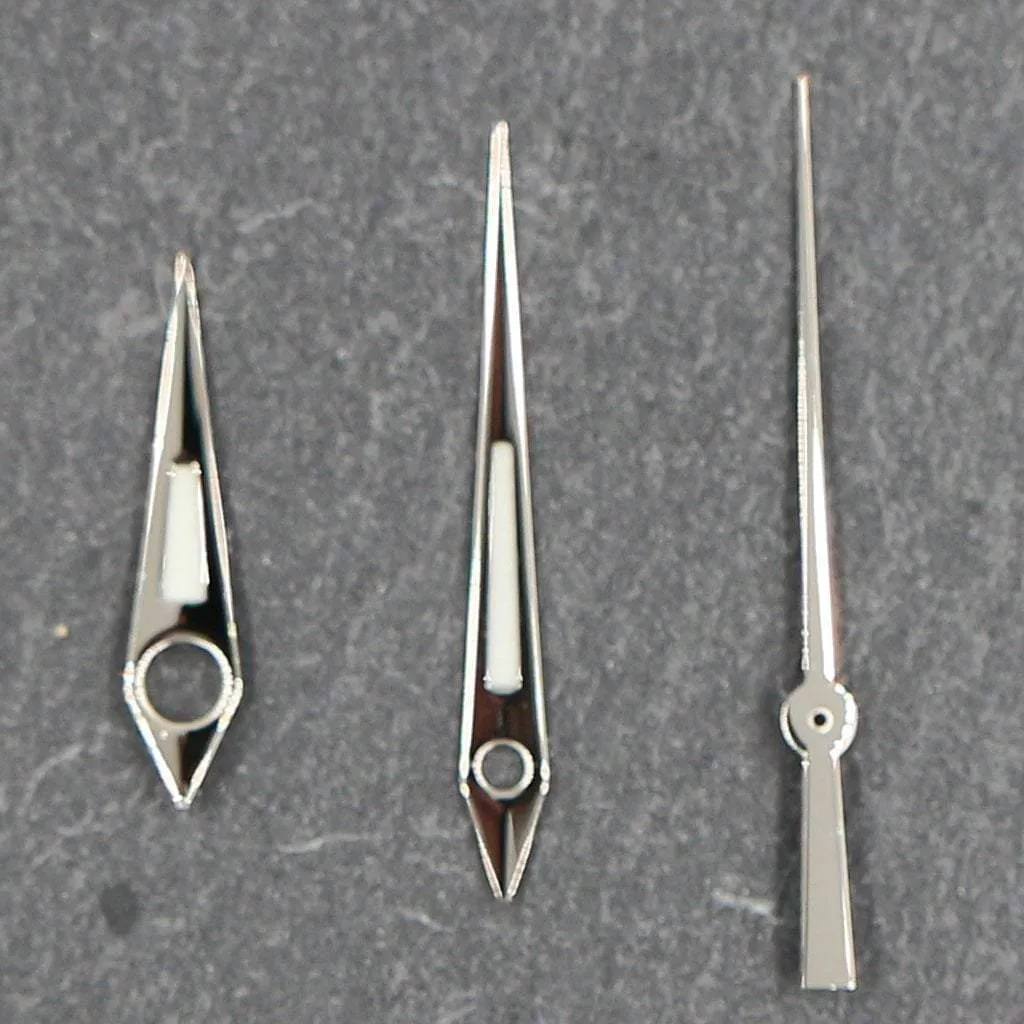 SEIKO Lumibrite Polished Silver Dauphine Hands