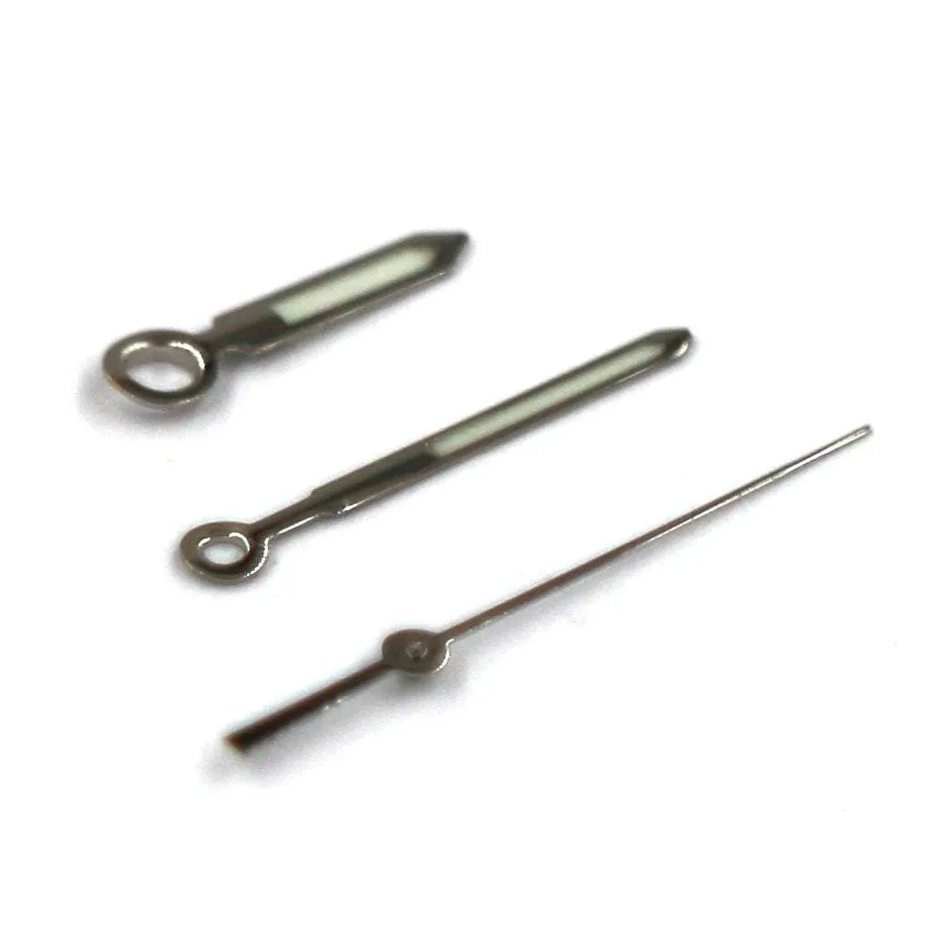 SEIKO Lumibrite Polished Silver Pencil Hands