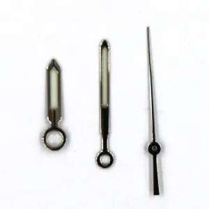 SEIKO Lumibrite Polished Silver Pencil Hands
