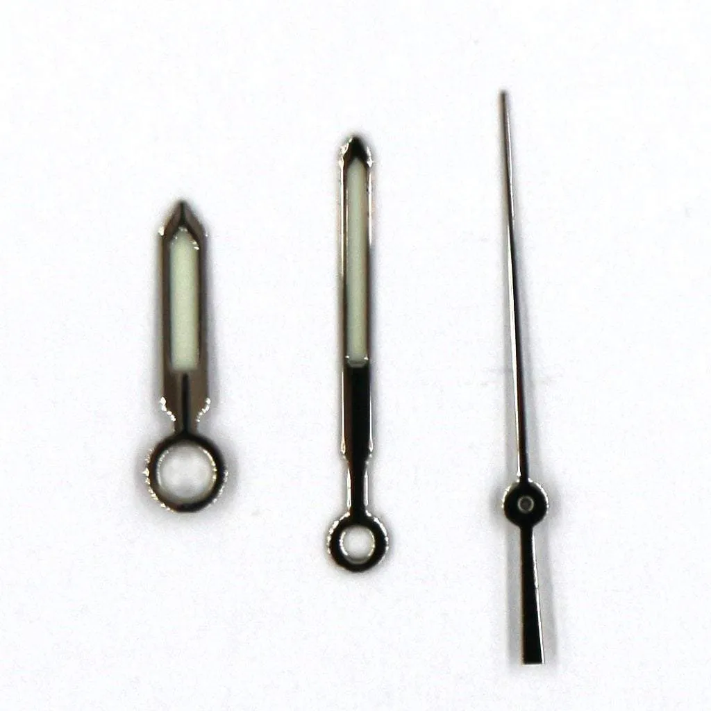 SEIKO Lumibrite Polished Silver Pencil Hands
