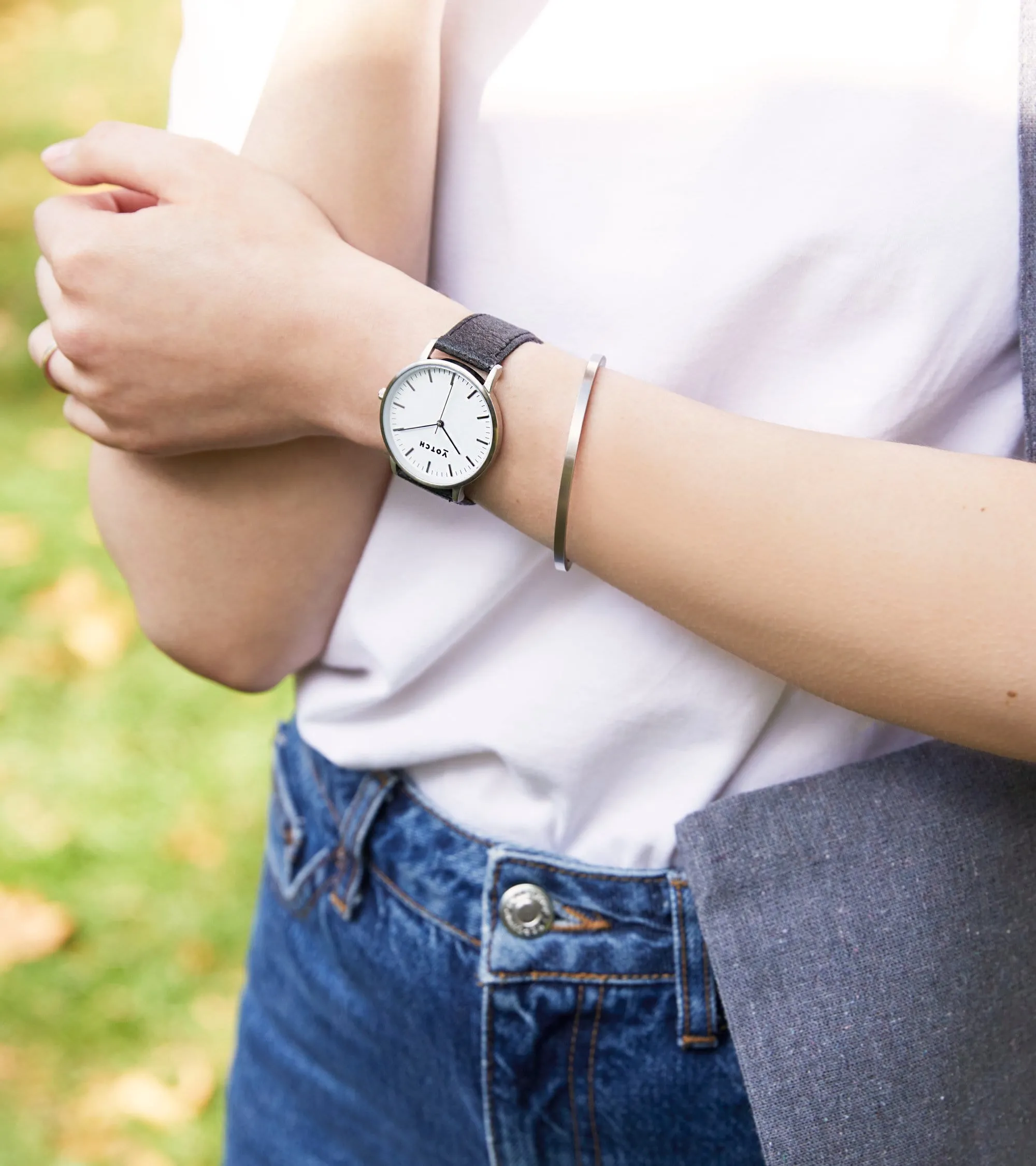Silver & Piñatex | Moment