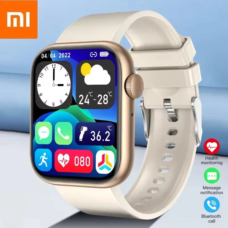 Smart Watch 2024 Wireless Charging Smartwatch Bluetooth