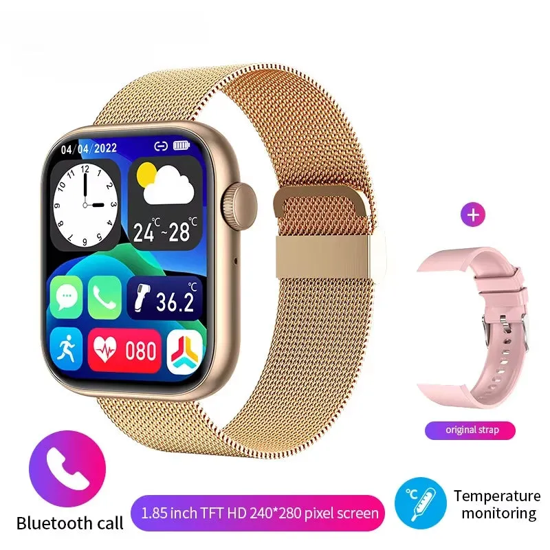 Smart Watch 2024 Wireless Charging Smartwatch Bluetooth