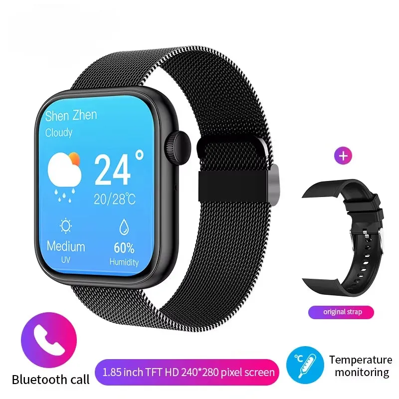 Smart Watch 2024 Wireless Charging Smartwatch Bluetooth