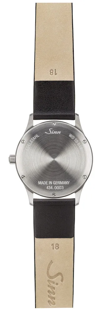 SN Watch 434 St GG B Ladies Leather Black