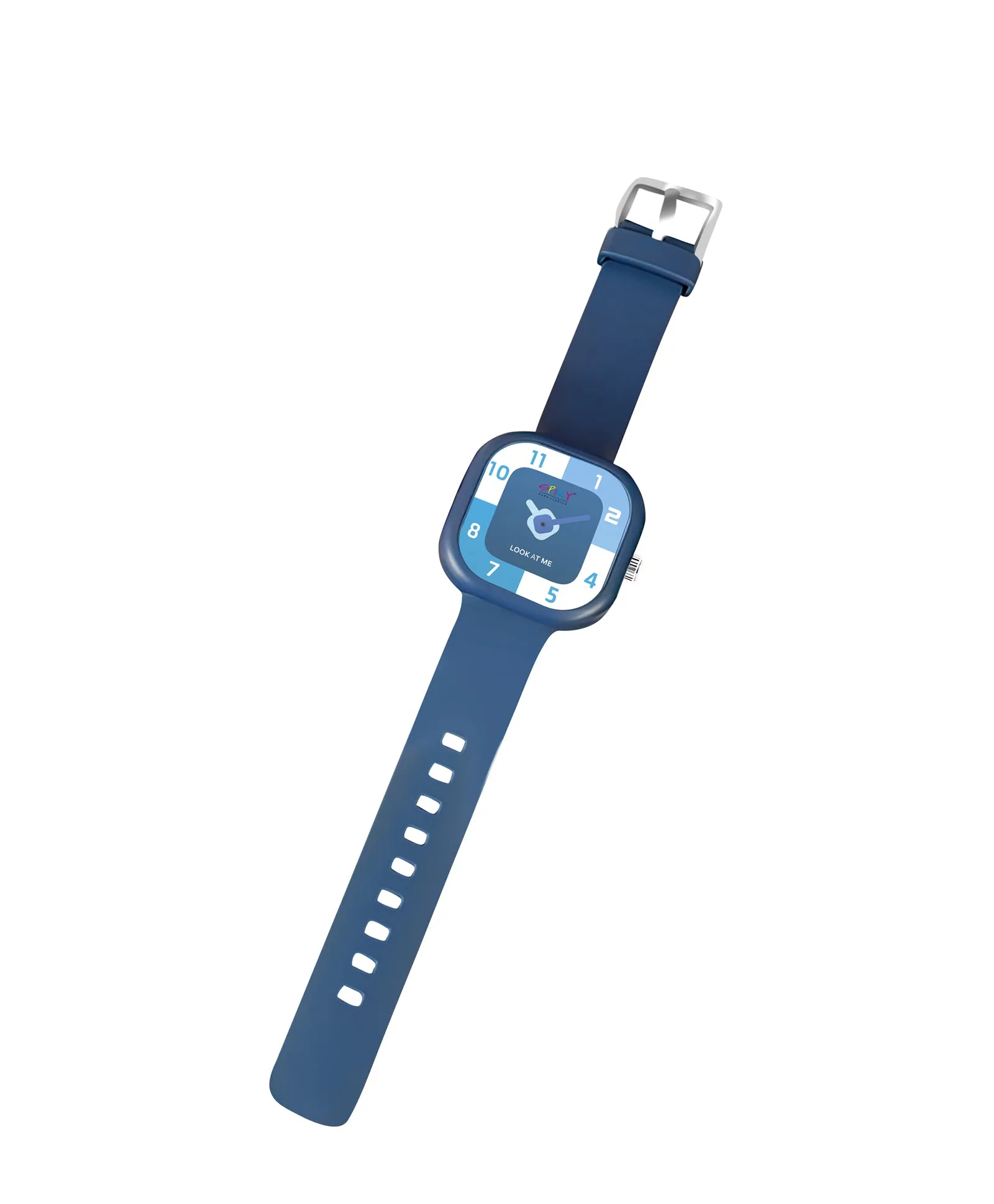 Spiky Square Analog Watch for Kids - Pink