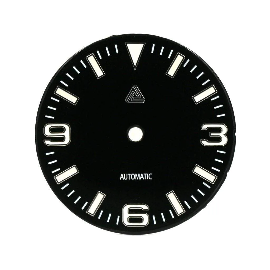 Terra Explorer Dial v2 - Enamel Black