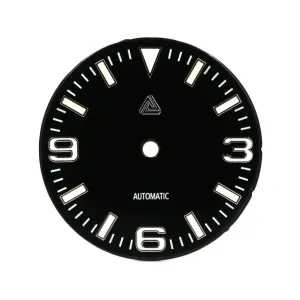 Terra Explorer Dial v2 - Enamel Black