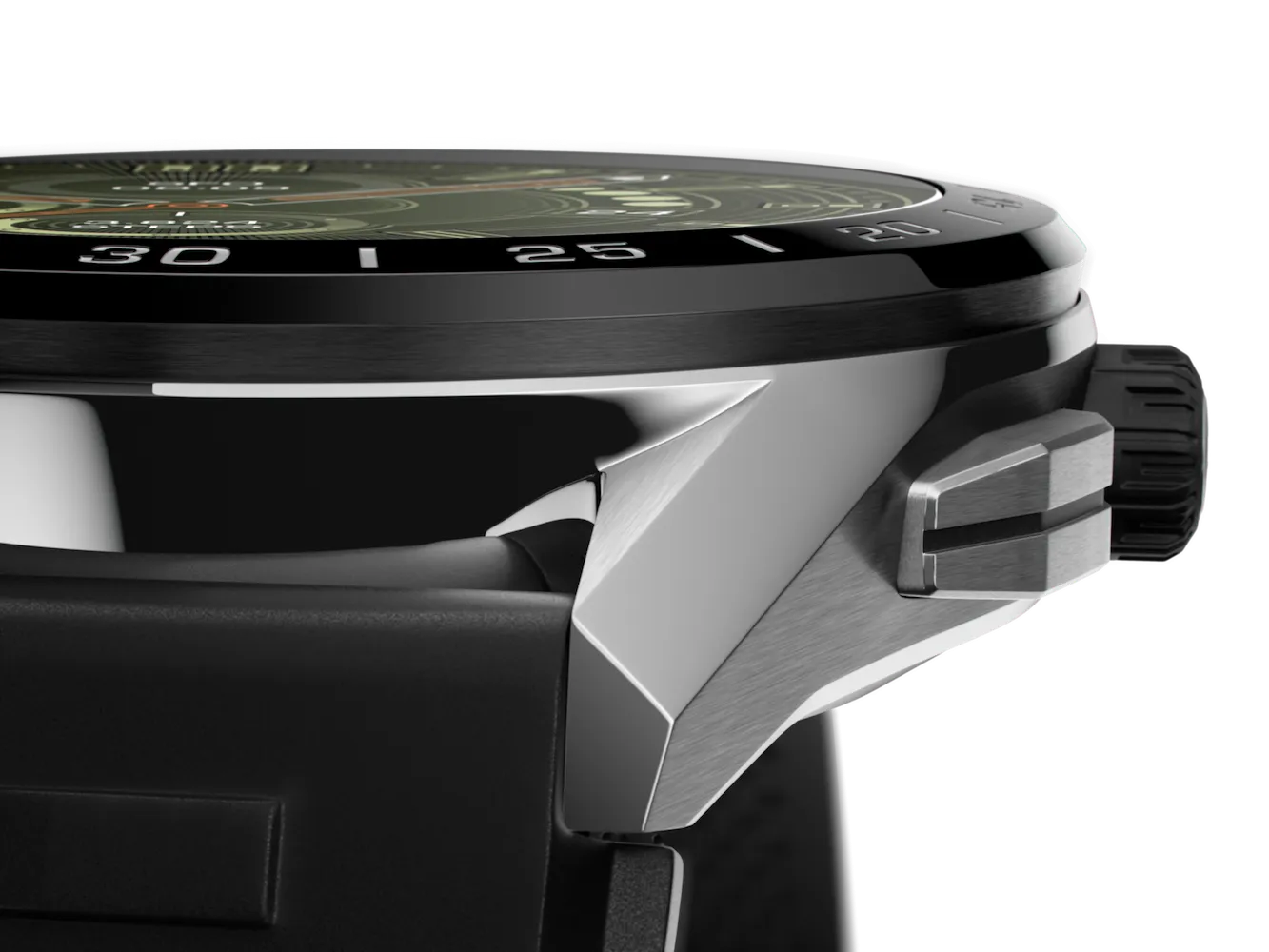 TH Watch Connected 45 Steel Black Rubber