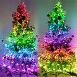 TheWellBeing Christmas Tree RGB Lights Smart Bluetooth Control