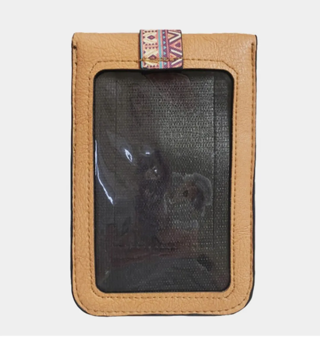 Touch screen cross body bag