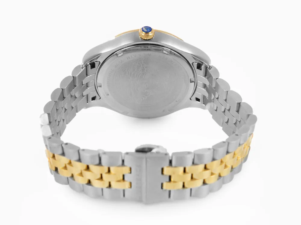 Versace Hellenyium Two-Tone Blue Dial Men's Watch VEVK00520