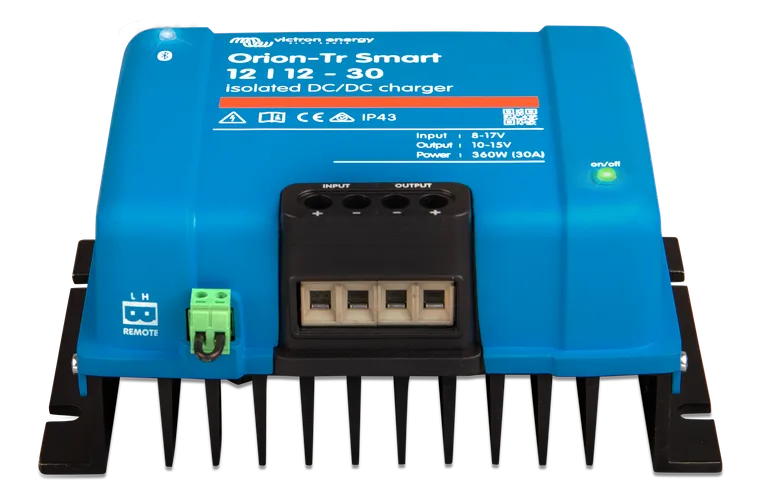 VICTRON ORION-TR SMART 12/12-30A (360W) ISOLATED DC-DC CHARGER