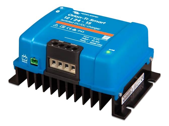 VICTRON ORION-TR SMART 12/24-15A (360W) ISOLATED DC-DC CHARGER