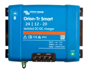 VICTRON ORION-TR SMART 24/12-20A (240W) ISOLATED DC-DC CHARGER