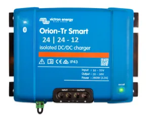 VICTRON ORION-TR SMART 24/24-12A (280W) ISOLATED DC-DC CHARGER