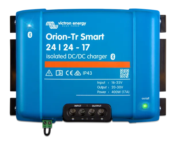 VICTRON ORION-TR SMART 24/24-17A (400W) ISOLATED DC-DC CHARGER