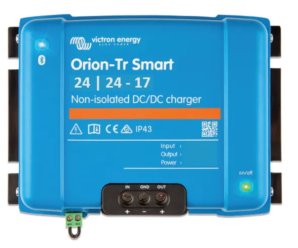 VICTRON ORION-TR SMART 24/24-17A (400W) NON-ISOLATED DC-DC CHARGER