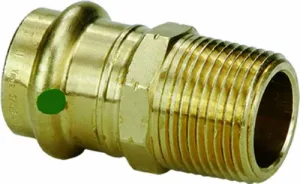 Viega ProPress Zero Lead Bronze Adapter Press x Male NPT
