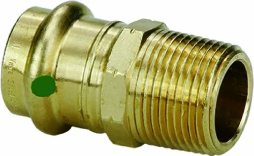 Viega ProPress Zero Lead Bronze Adapter Press x Male NPT