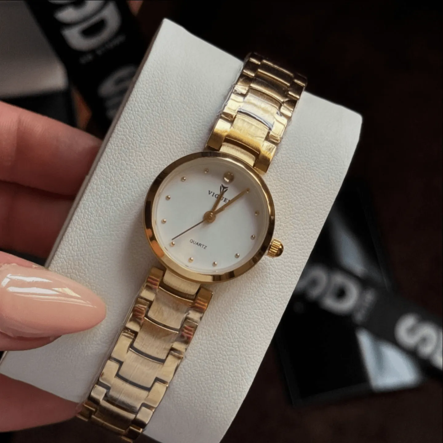 VIGUER Luxury Women Wrist Watch Waterproof - 1332L