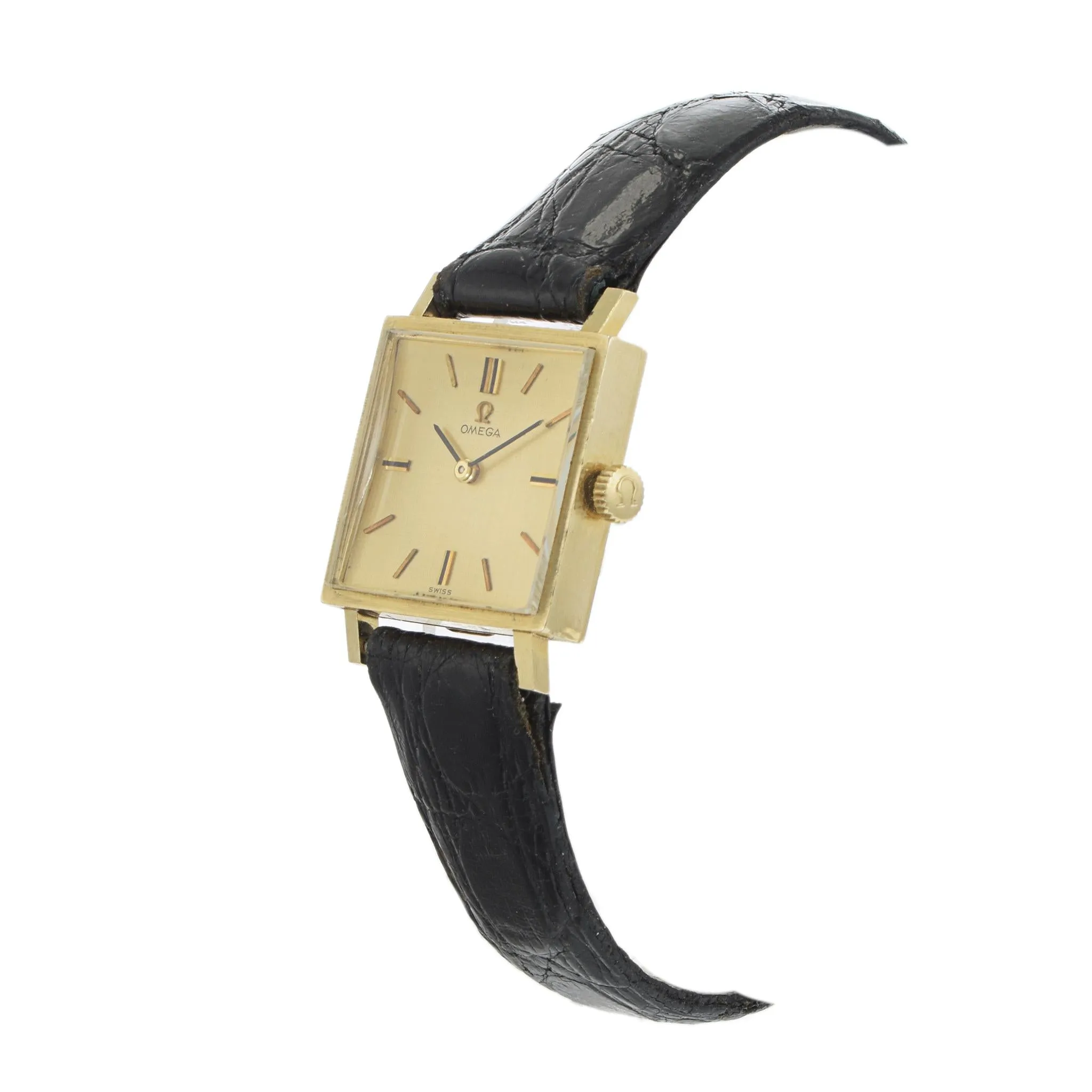 Vintage 1963 Omega 14KT Yellow Gold Watch