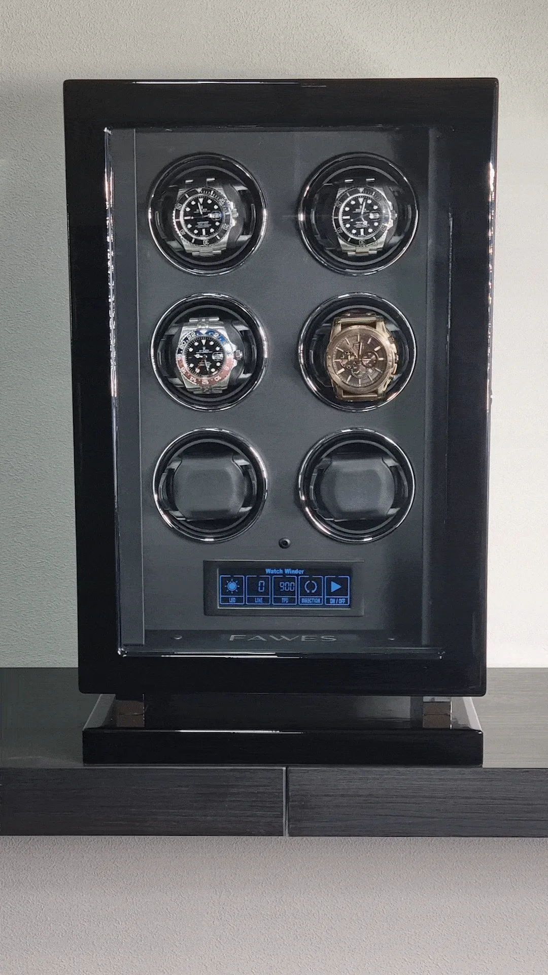 X63 Watch Winder with Biometric Access - 6 Epitope